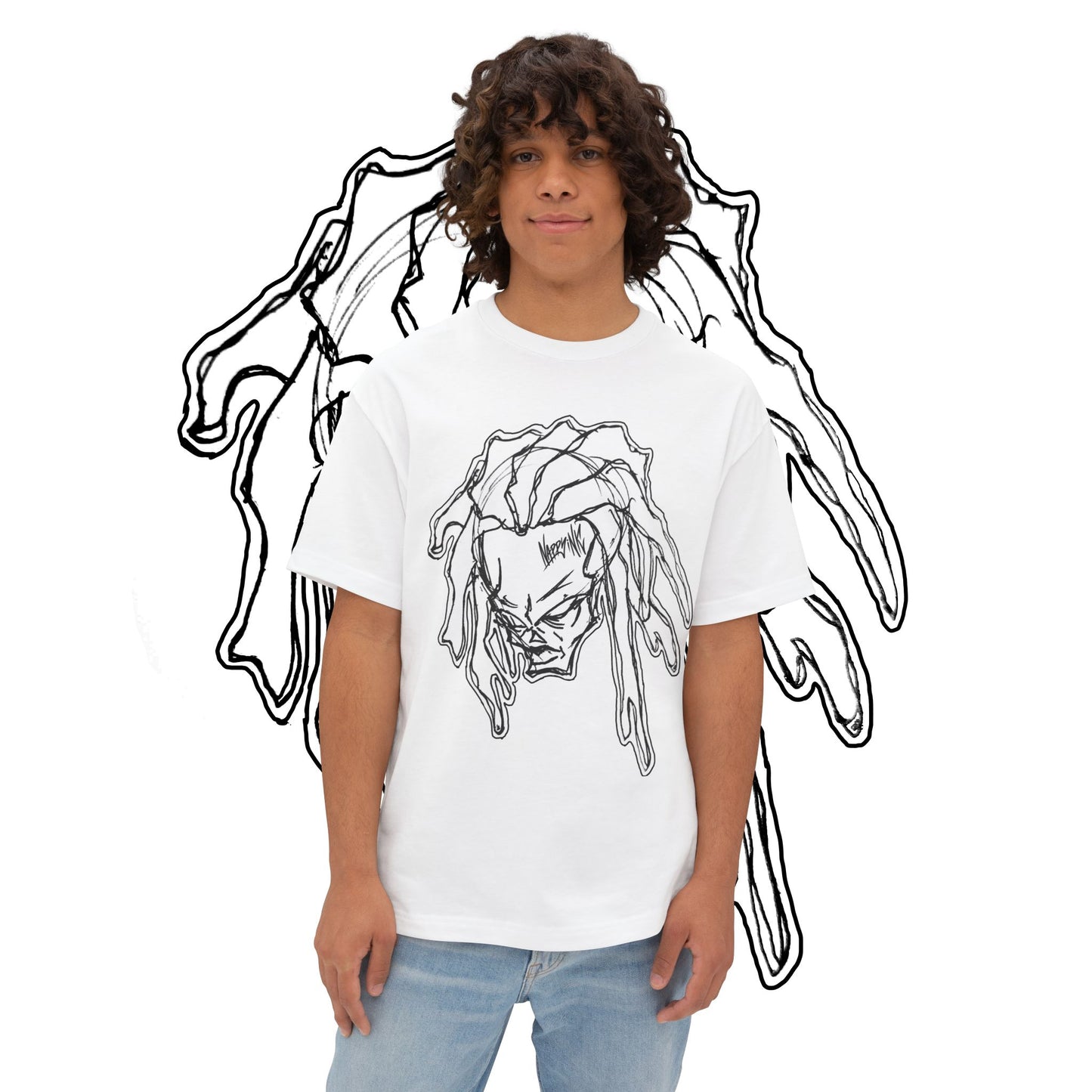Dread Skull Sigil White